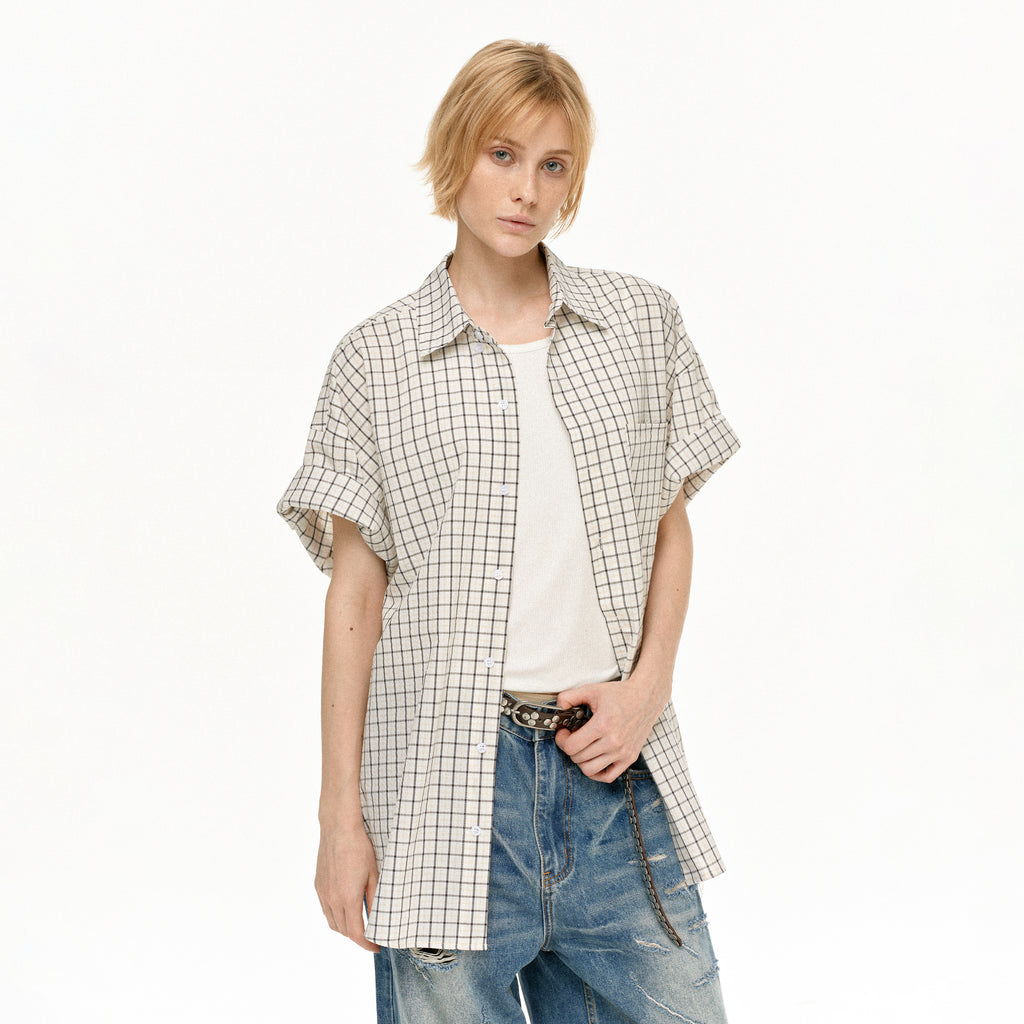MADWITCH OVERSIZE CASUAL SHIRT #1670