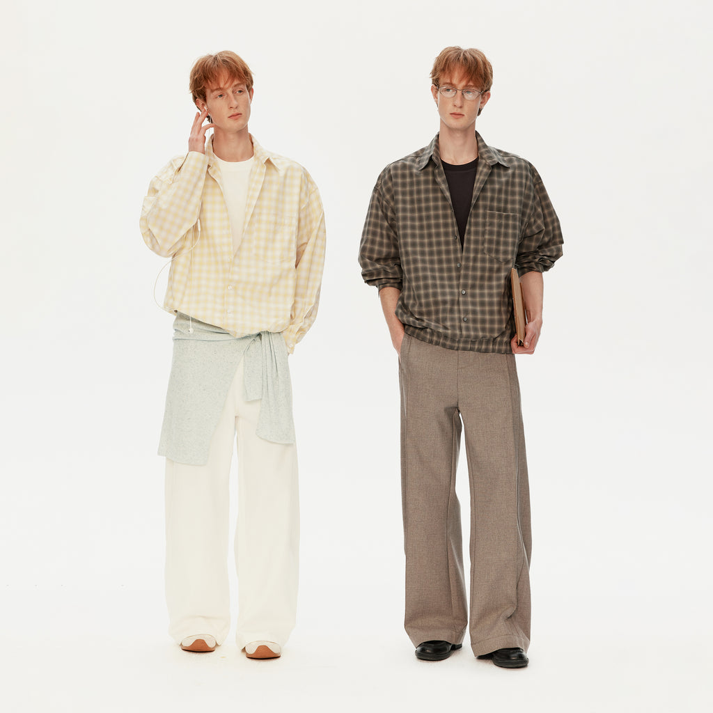 MADWITCH PLAID SHIRT #2691