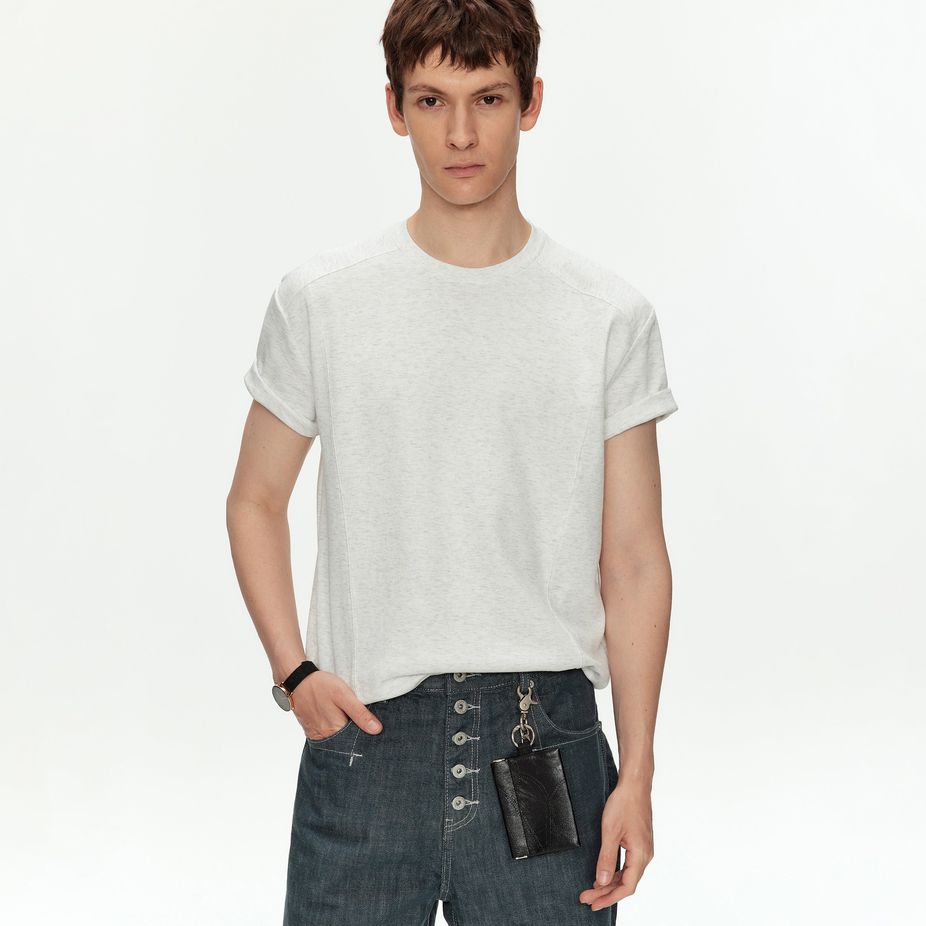 MADWITCH BASIC PANEL TEE #AW26048