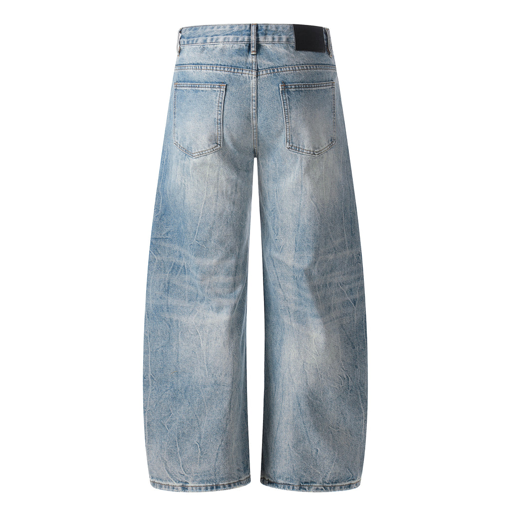 MADWIT FADED WIDE JEANS #GPC5596