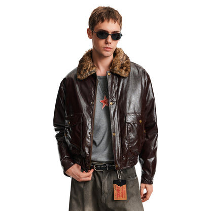 MADWITCH UTILITY FUR COAT #AK085
