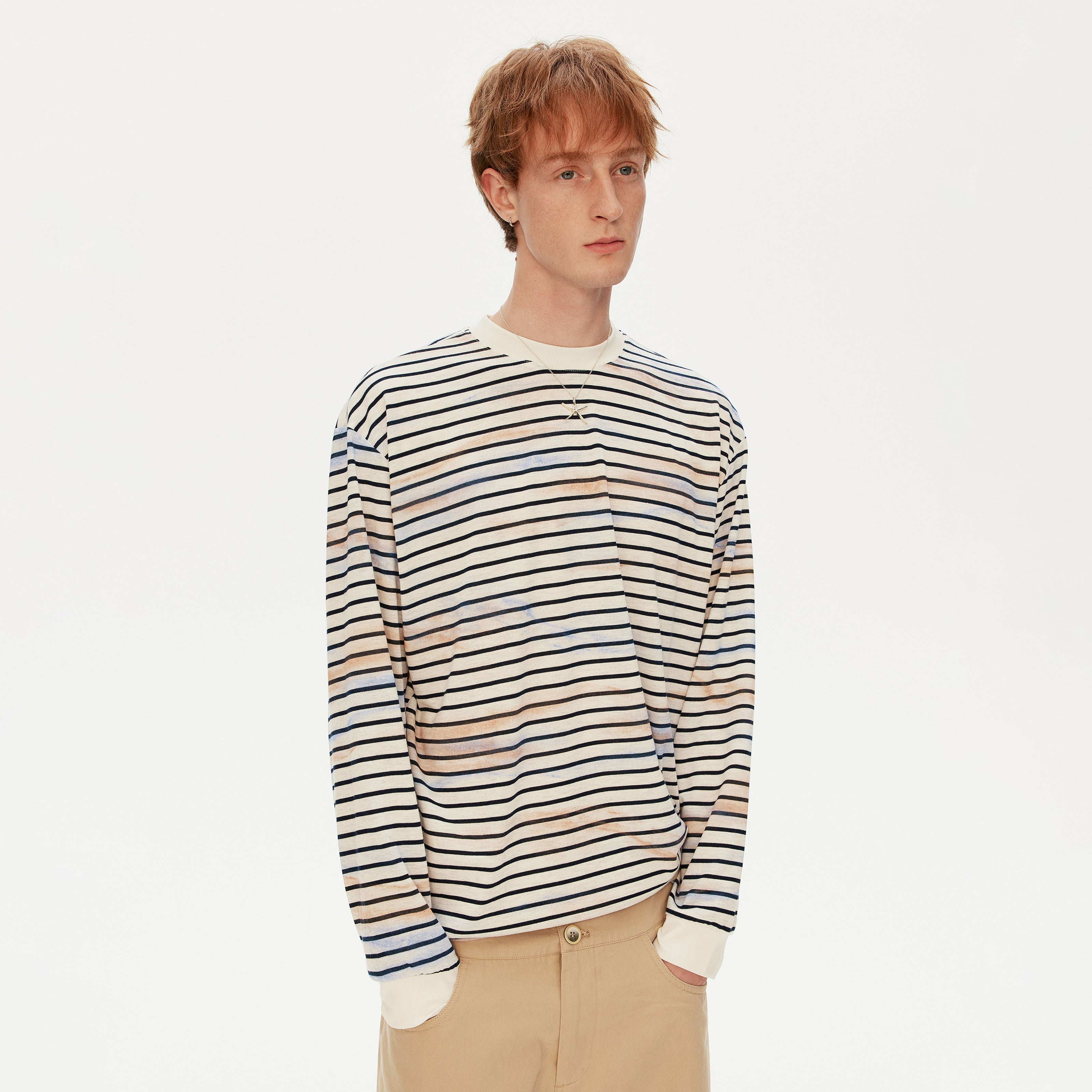 MADWITCH STRIPE LONG SLEEVE TEE #26009