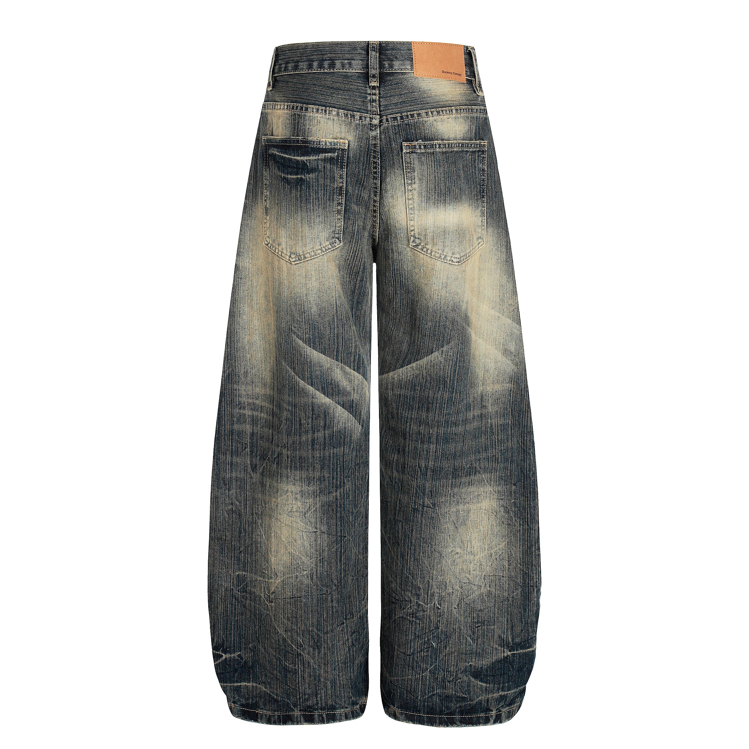 MADWIT VINTAGE WHISKER JEANS #G6898