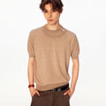 MADWITCH DOUBLE LAYER OBLIQUE BUTTON TEE #27518