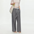 MADWITCH STRIPED SUMMER WIDE LEG PANTS #CK61029