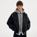 MADWITCH FAUX CROP PARKA #M068