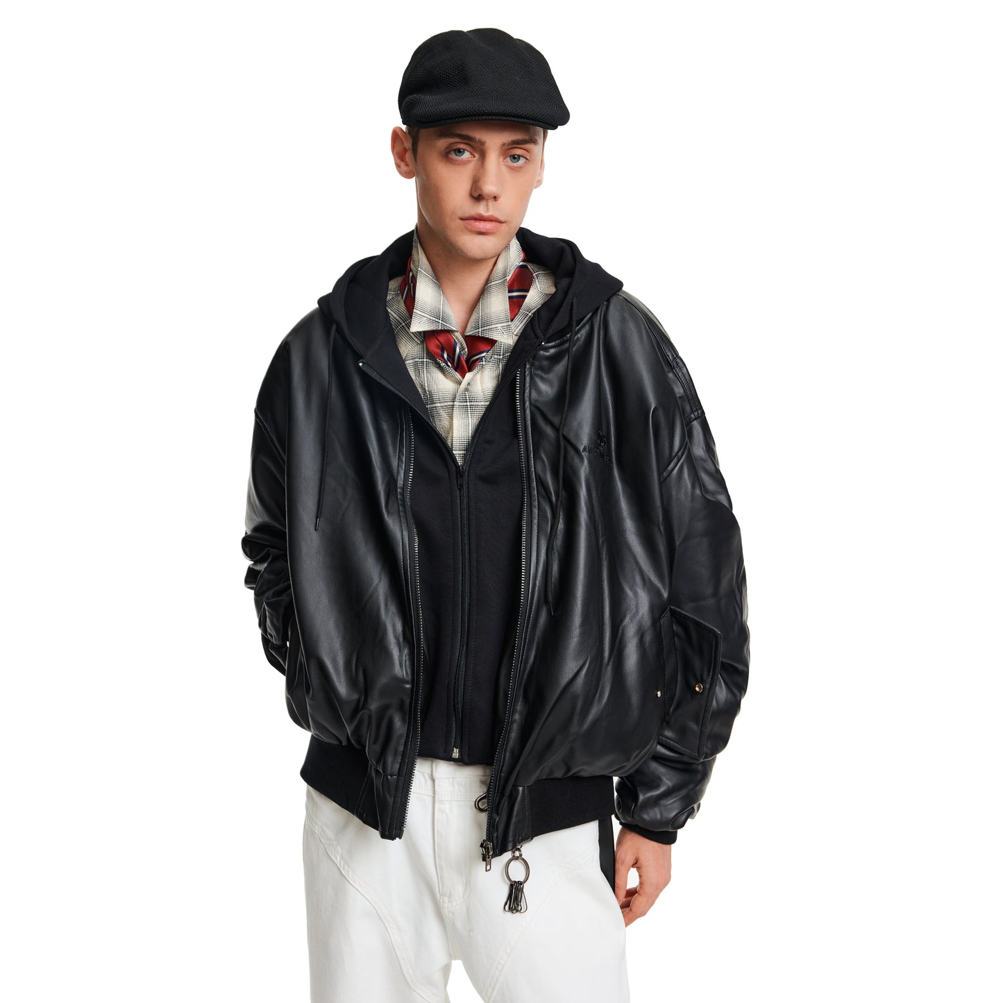 MADWITCH FAUX HOOD LEATHER #AW6883