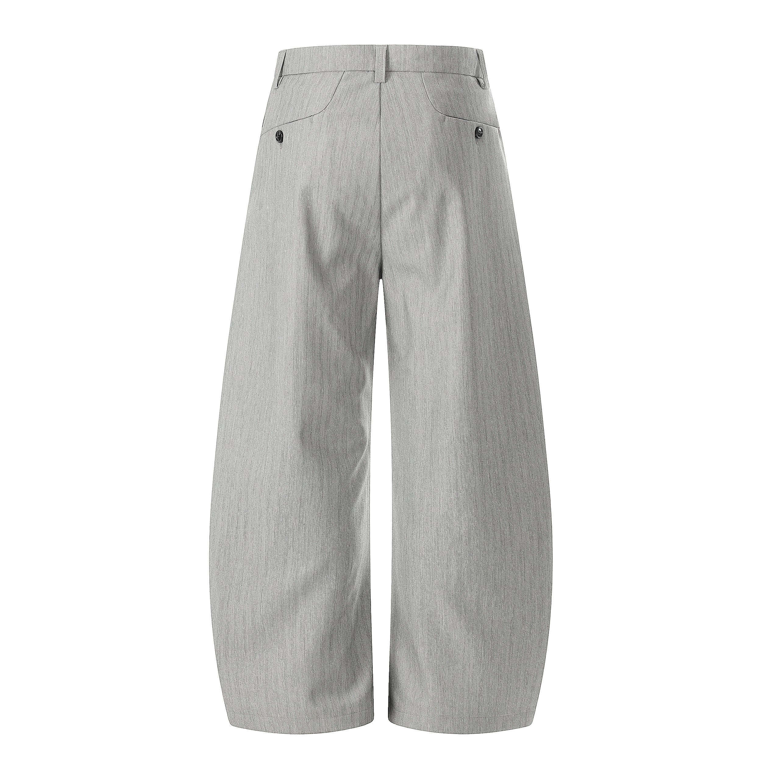MADWIT DRAPED WIDE TROUSERS #CK6969