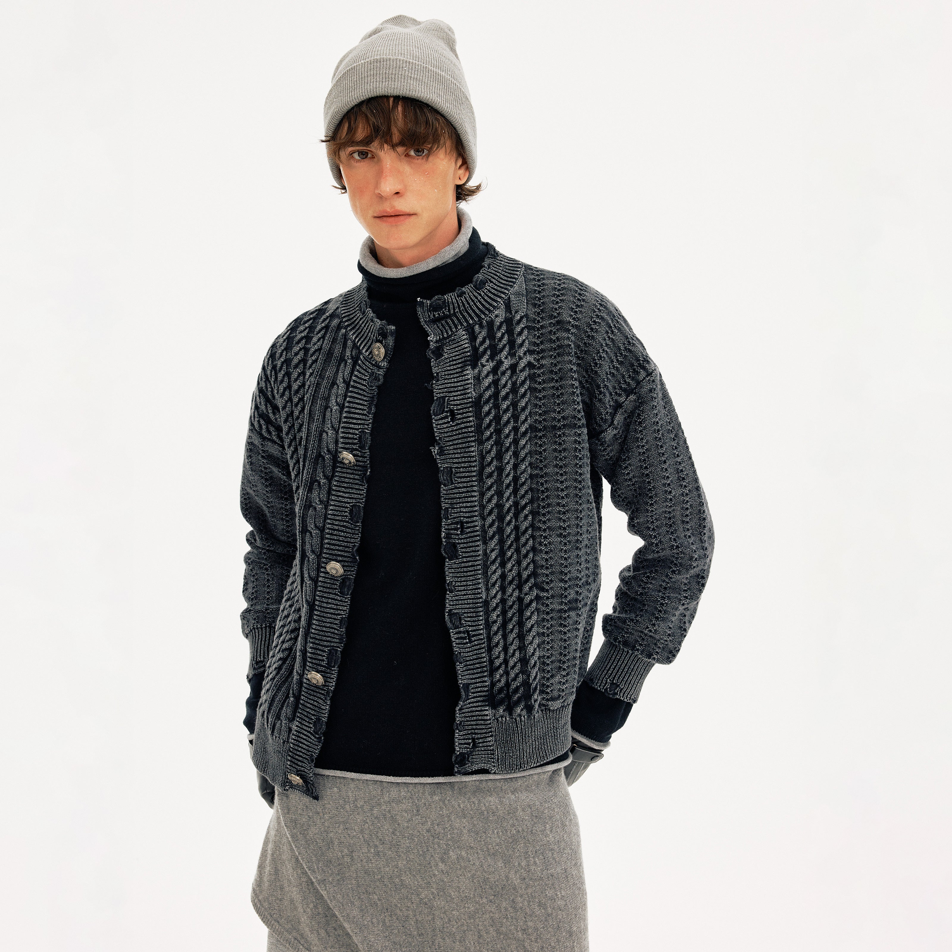 MADWITCH FADE TWIST KNIT #AW25311