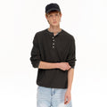MADWITCH HENLEY WAFFLE KNIT TEE 68633 - MadWitch Store