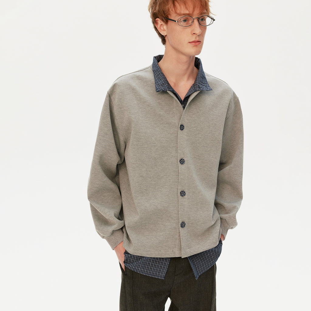 MADWITCH FAUX LAYER SHIRT JACKET #WY726