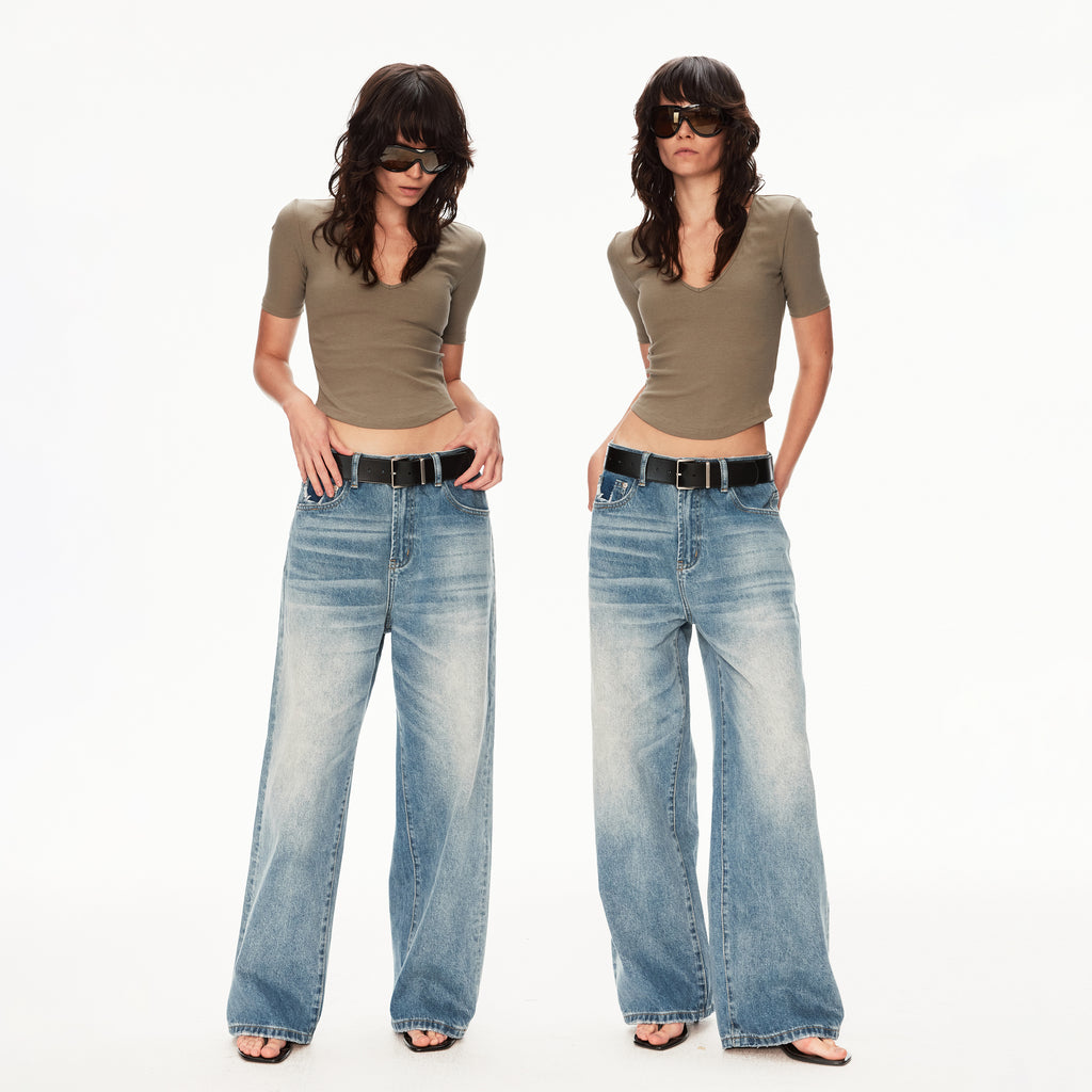 MADWIT PREMIUM FADED JEANS #CK5597