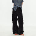 MADWITCH LYCELL BLEND LOOSE CARGO PANTS #CK6995
