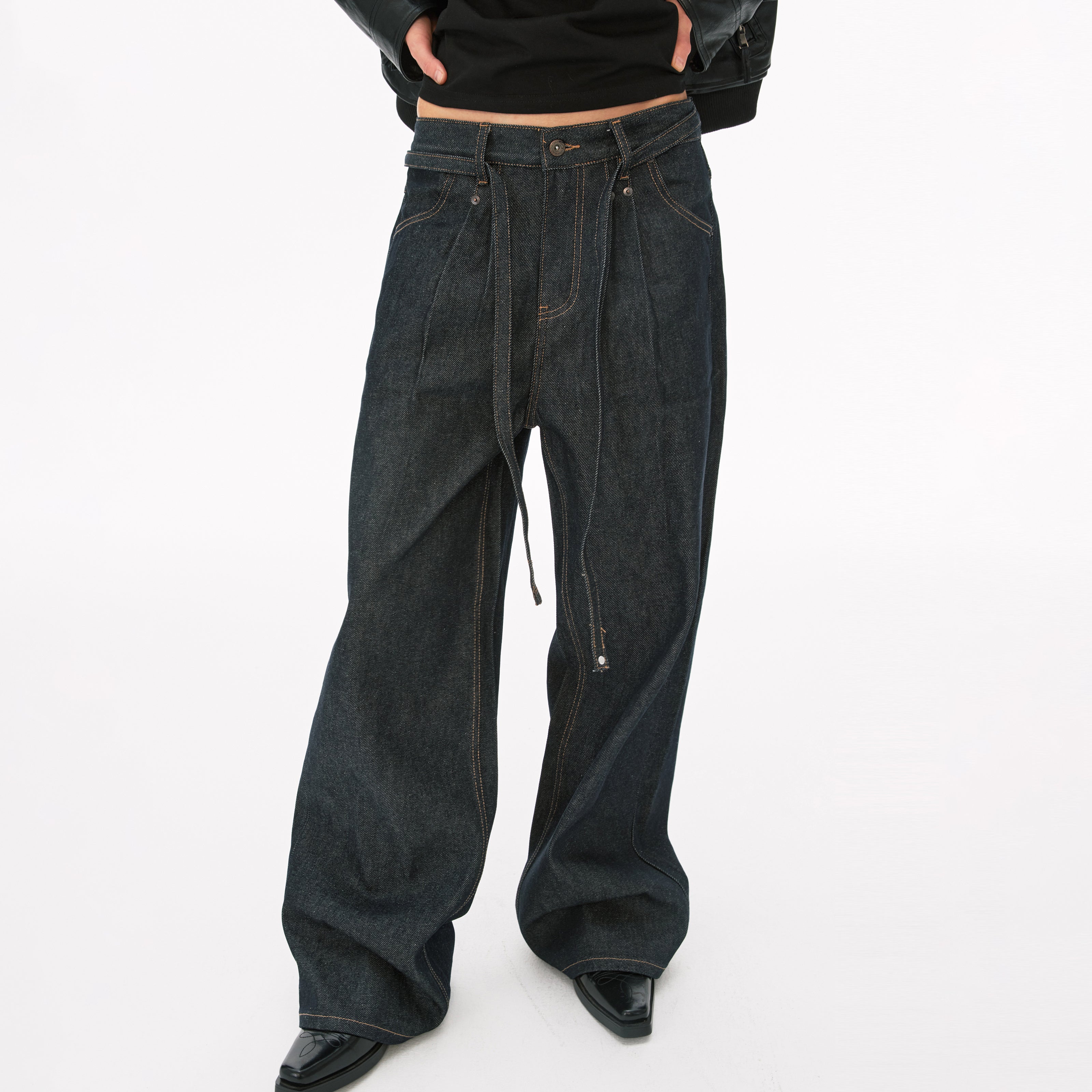 MADWIT RAW DENIM JEANS #GPC3606