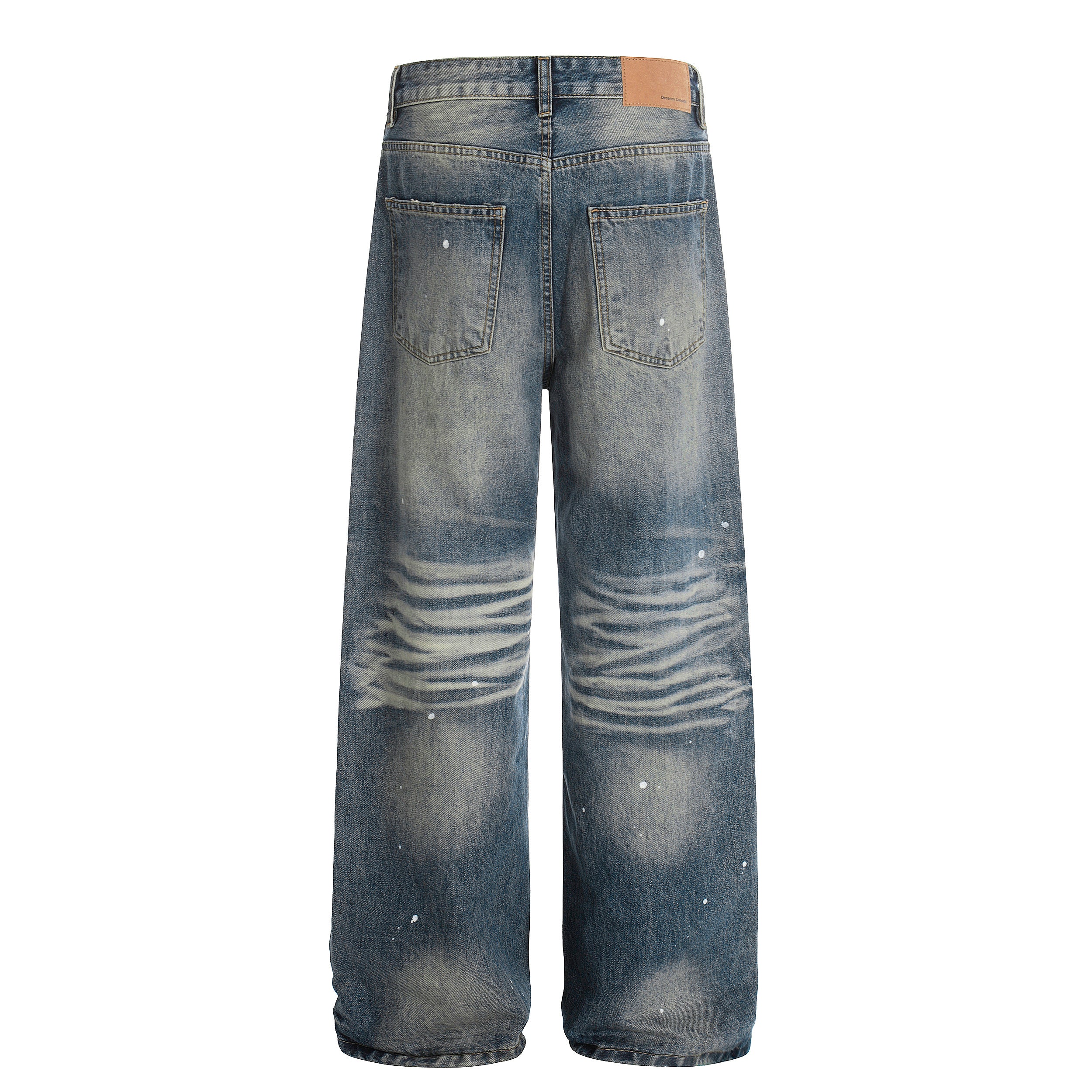 MADWIT INK SPLATTER JEANS #G6942