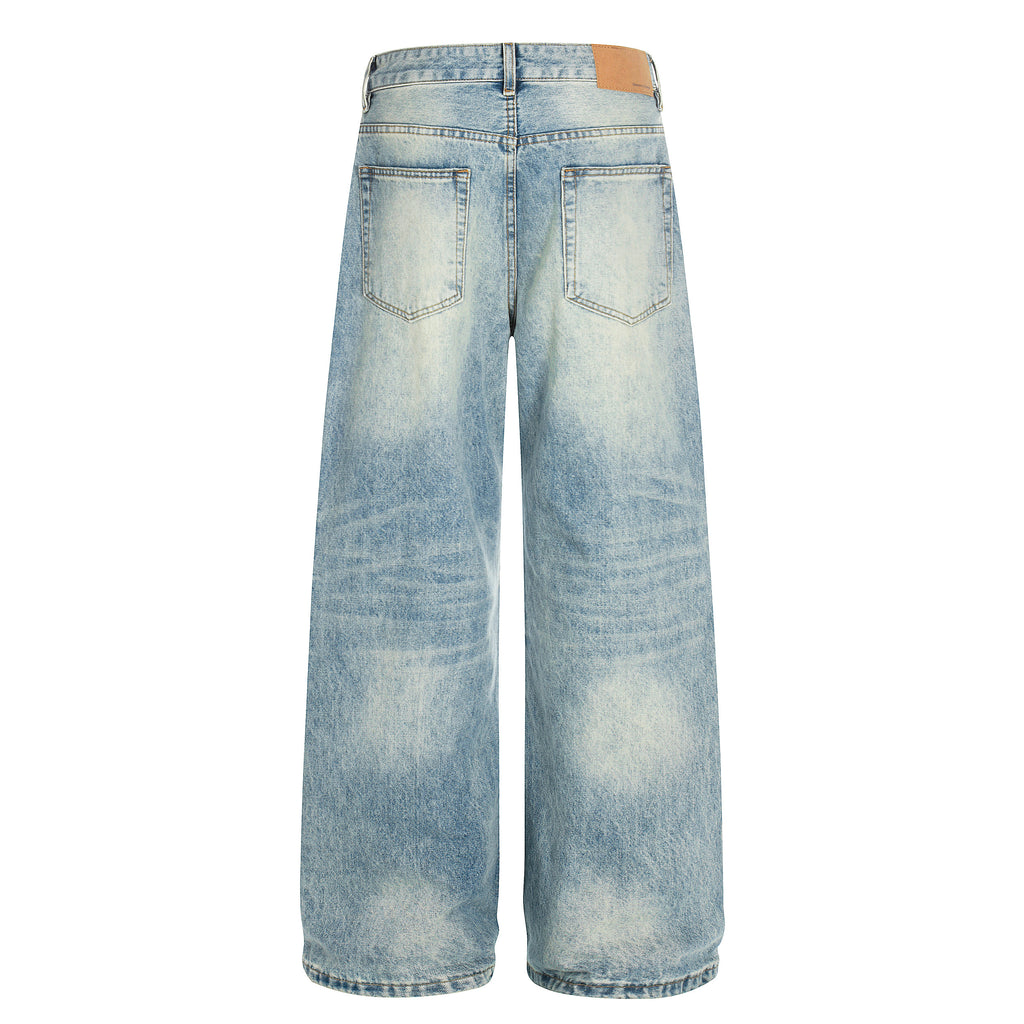 MADWITCH FADED STRAIGHT LEG JEANS #G6927