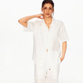 MADWITCH VINTAGE LINEN SEAGULL SHIRT 36510 - MadWitch Store