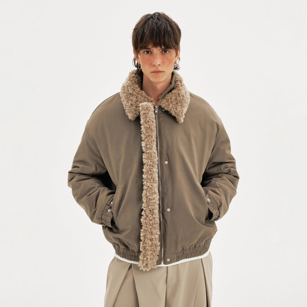 MADWITCH FLEECE COLLAR PARKA #UTU039