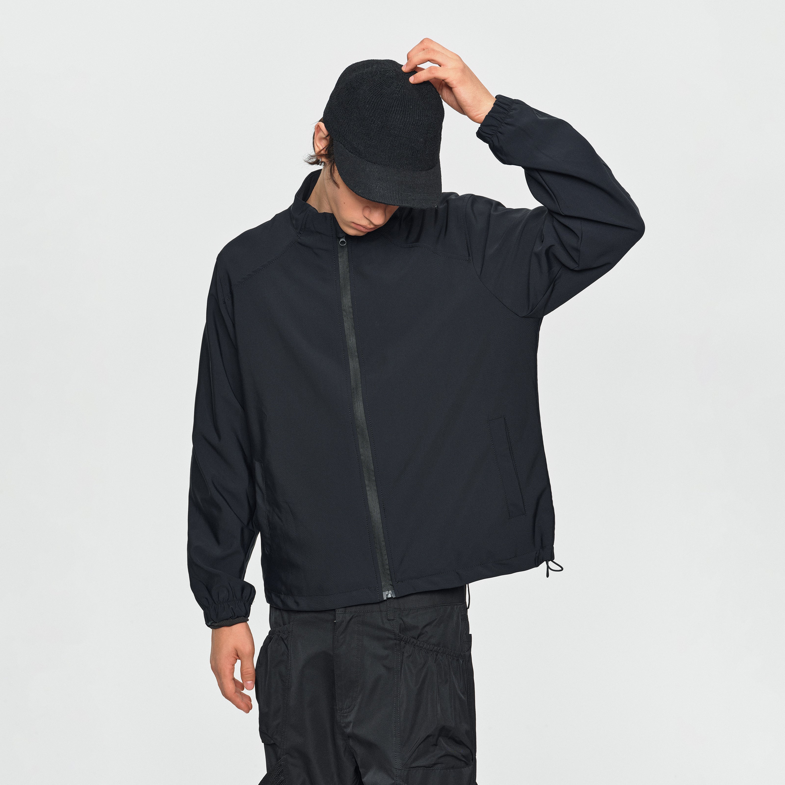 MADWITCH CLEAN-FIT BREATHABLE STAND-COLLAR JACKET #N2133
