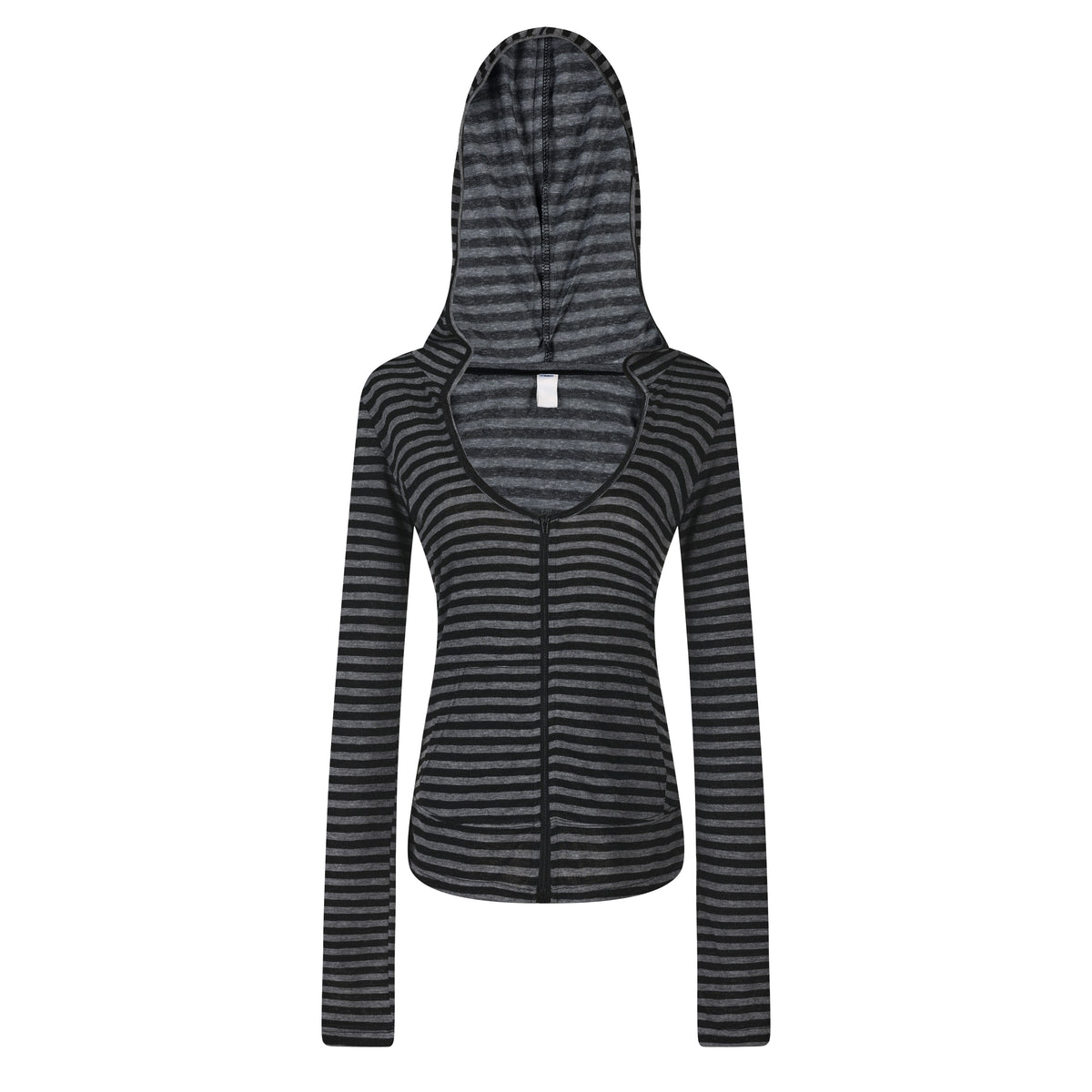 MADWITCH TENCEL HOODED STRIPE JACKET #G2026173