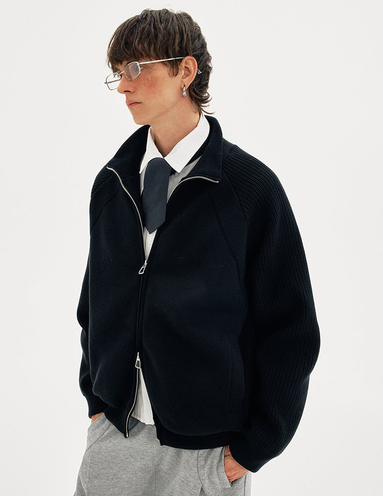 MADWITCH KNIT PUFF JACKET #YR15