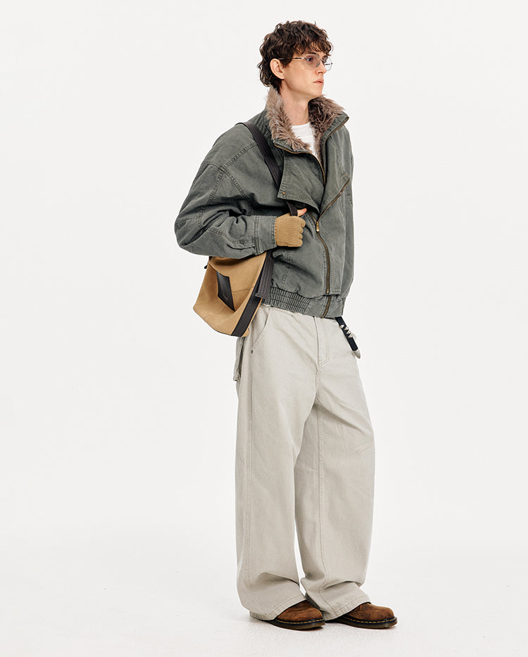 MADWITCH DECONSTRUCTED WASHED WORK JACKET #880630