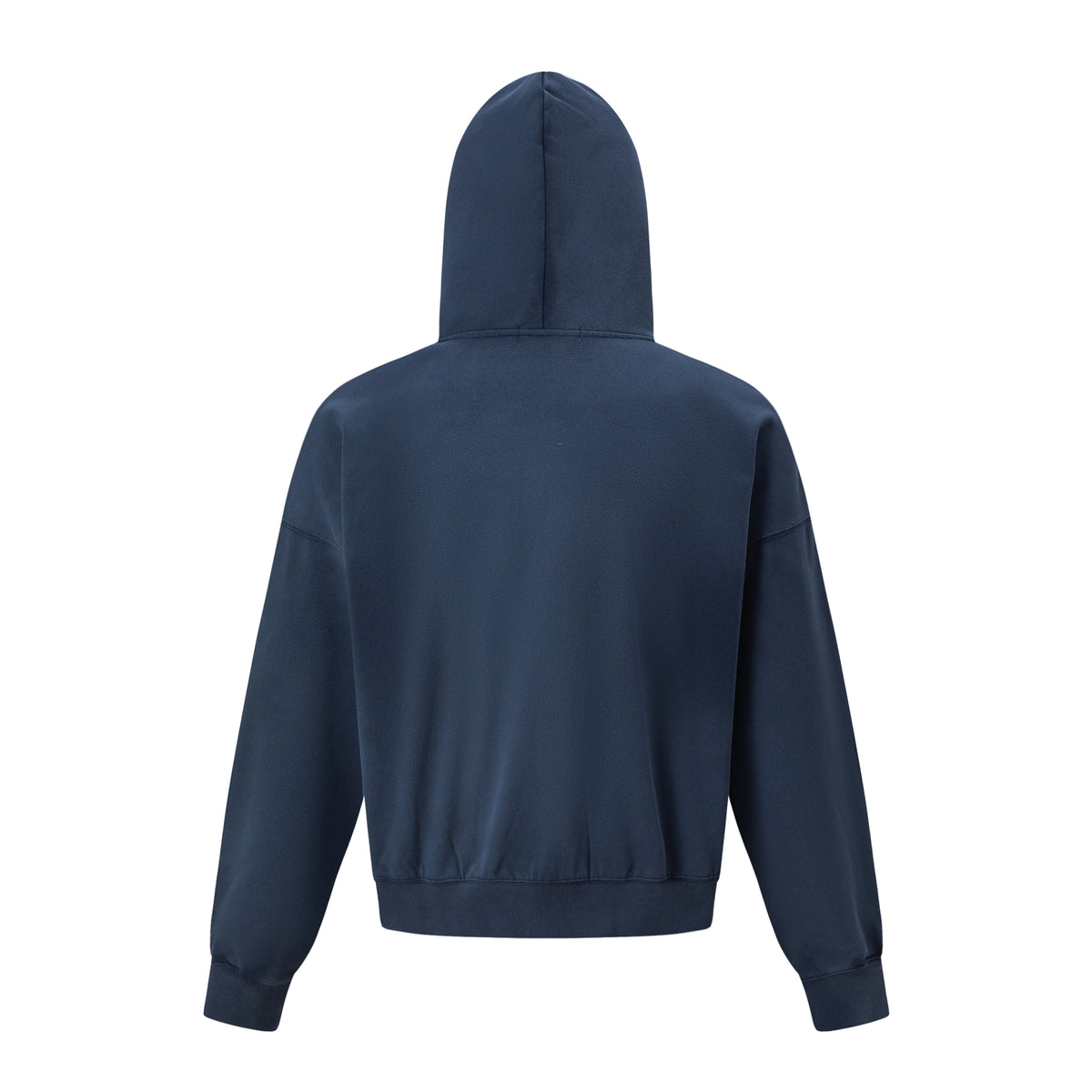 MADWITCH WASHED DISTRESSED PORTRAIT-GRAPHIC OVERSIZED ZIP HOODIE #27590
