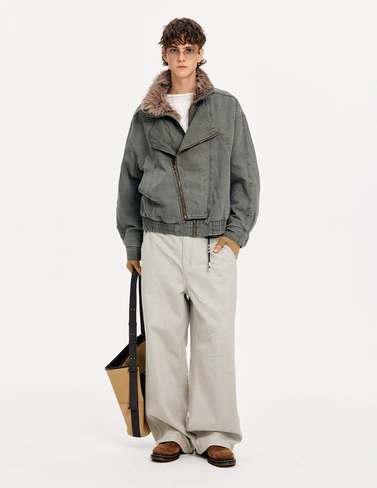 MADWITCH DECONSTRUCTED WASHED WORK JACKET #880630