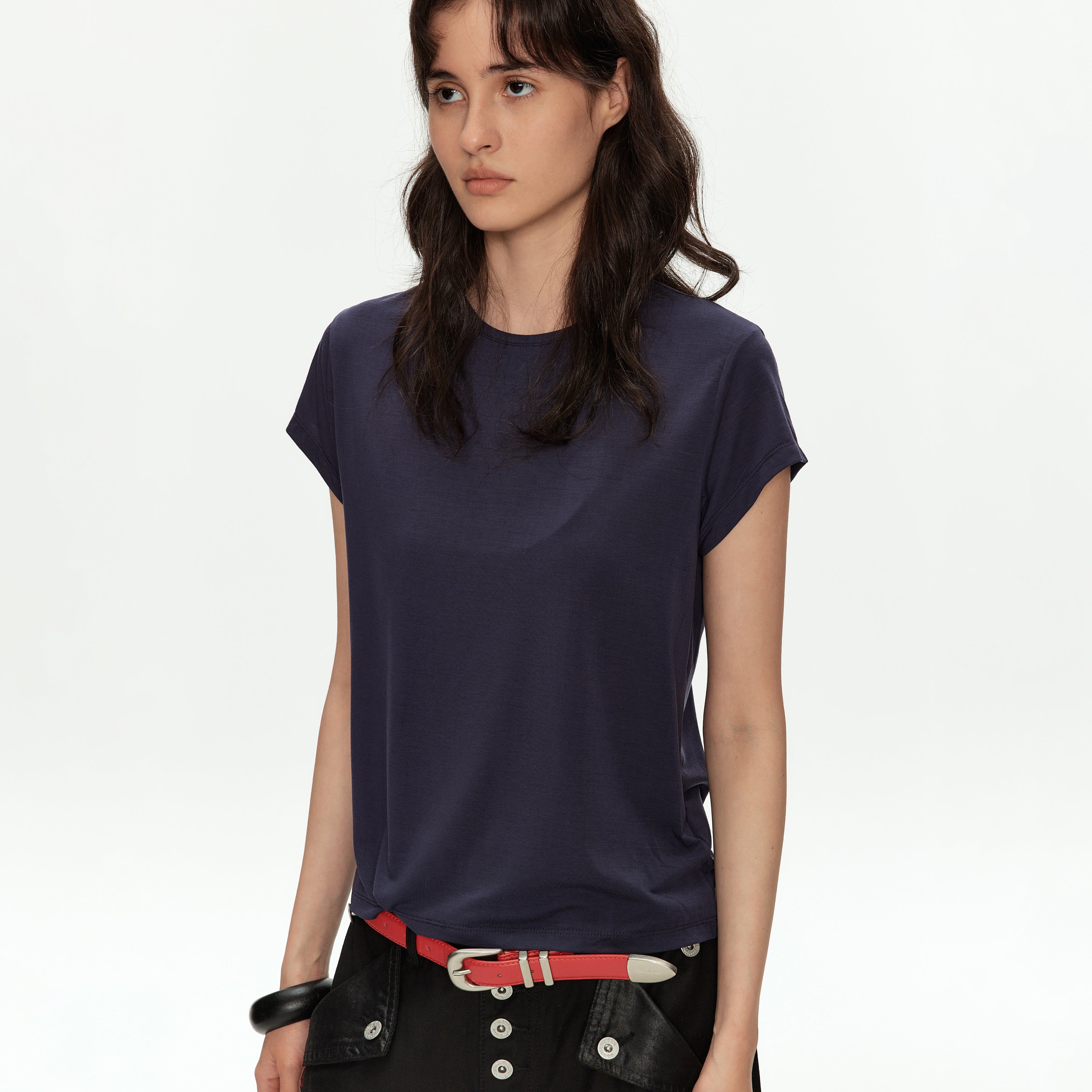 MADWITCH TENCEL COOL SHORT TEE #TC122N