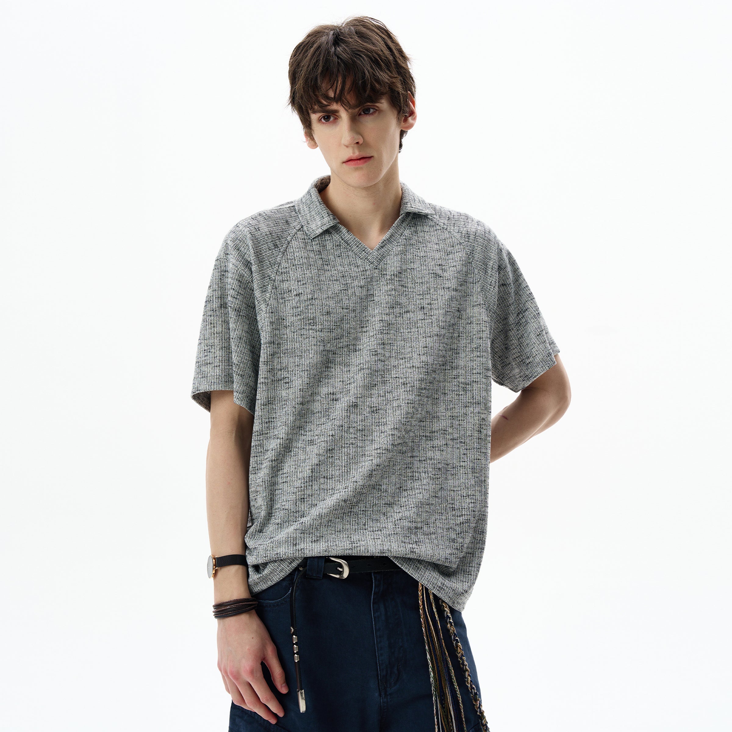 MADWITCH SOFT KNIT TEE #180825