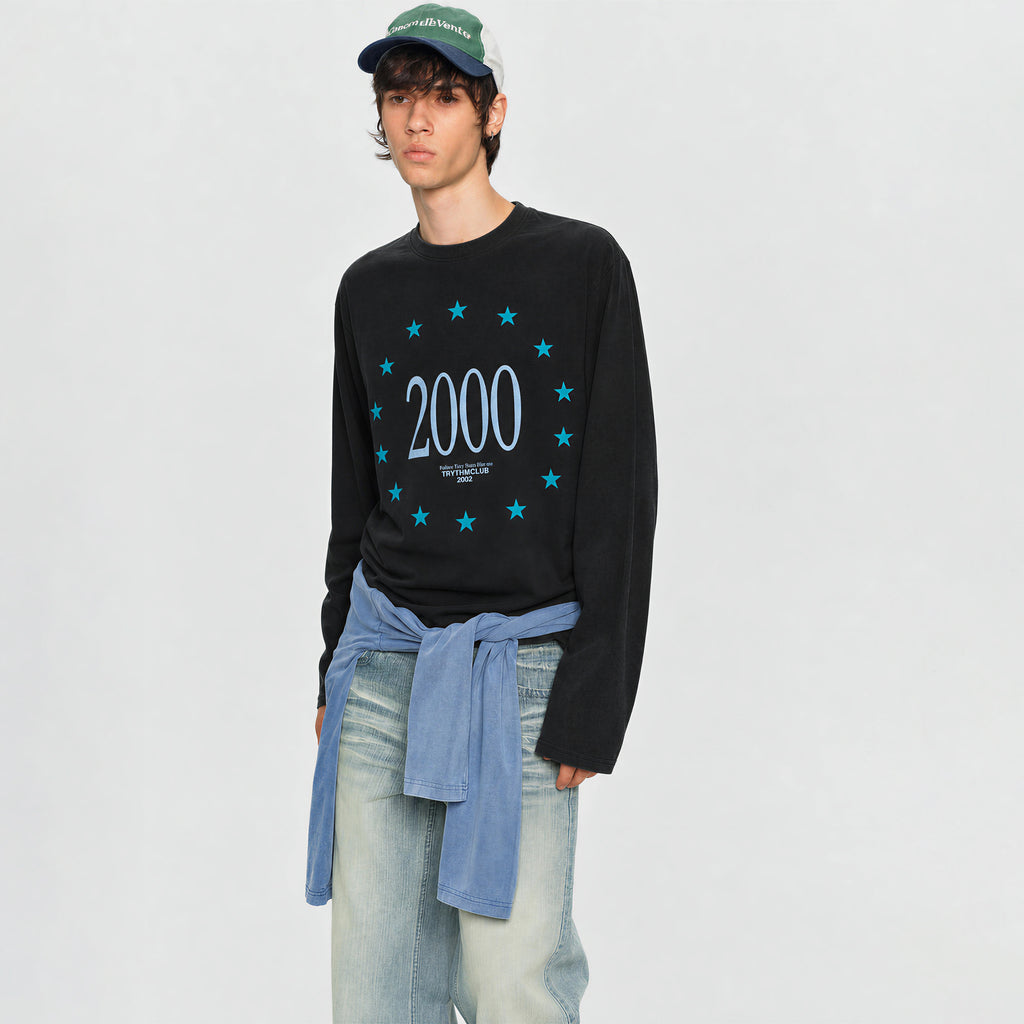 MADWITCH Y2K STAR GRAPHIC TEE #27582