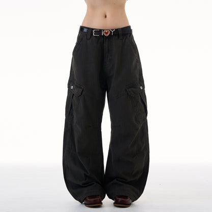 MADWITCH UTILITY RELAXED FIT PANTS #CK3557