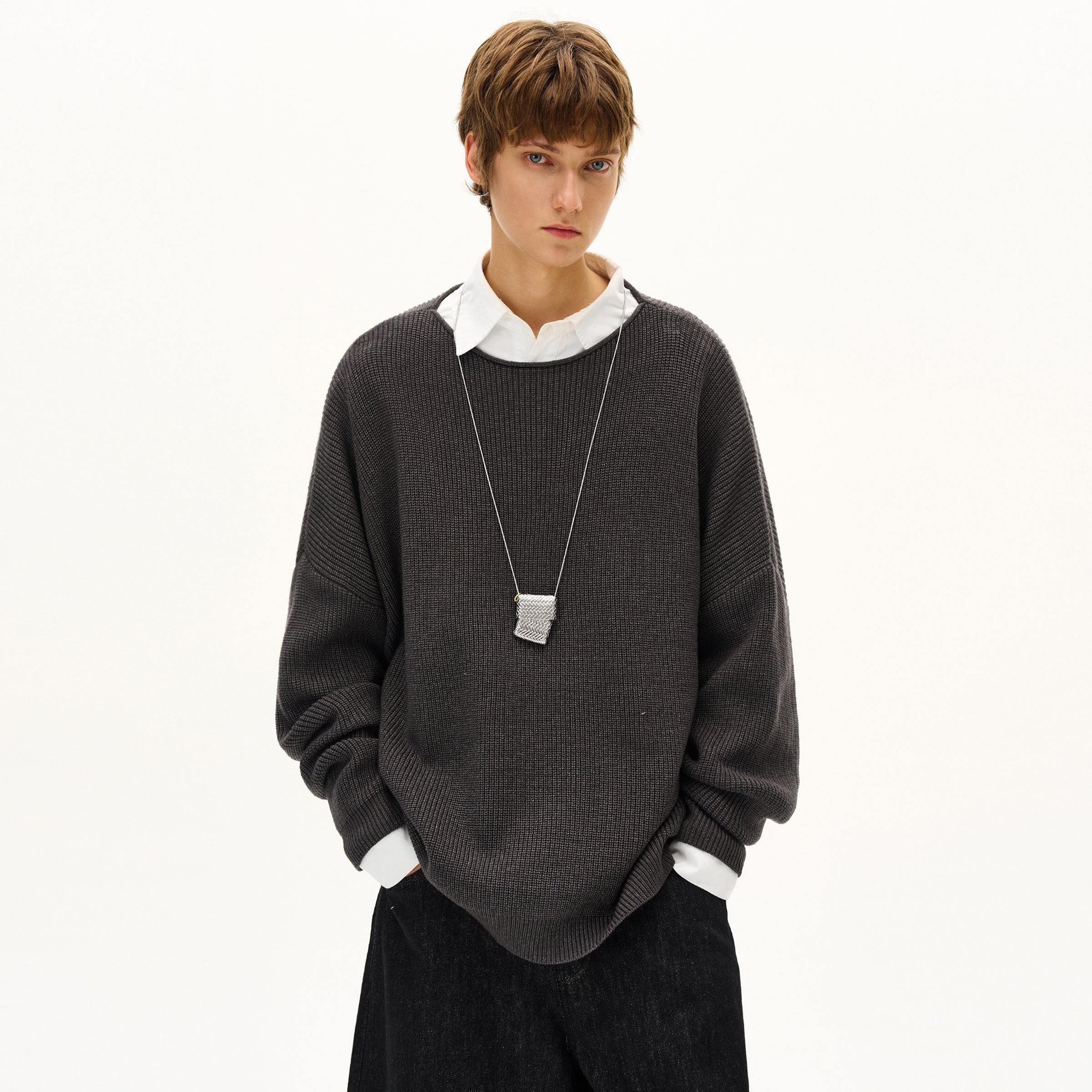 MADWITCH VERSATILE LONG SLEEVE SWEATER #27400