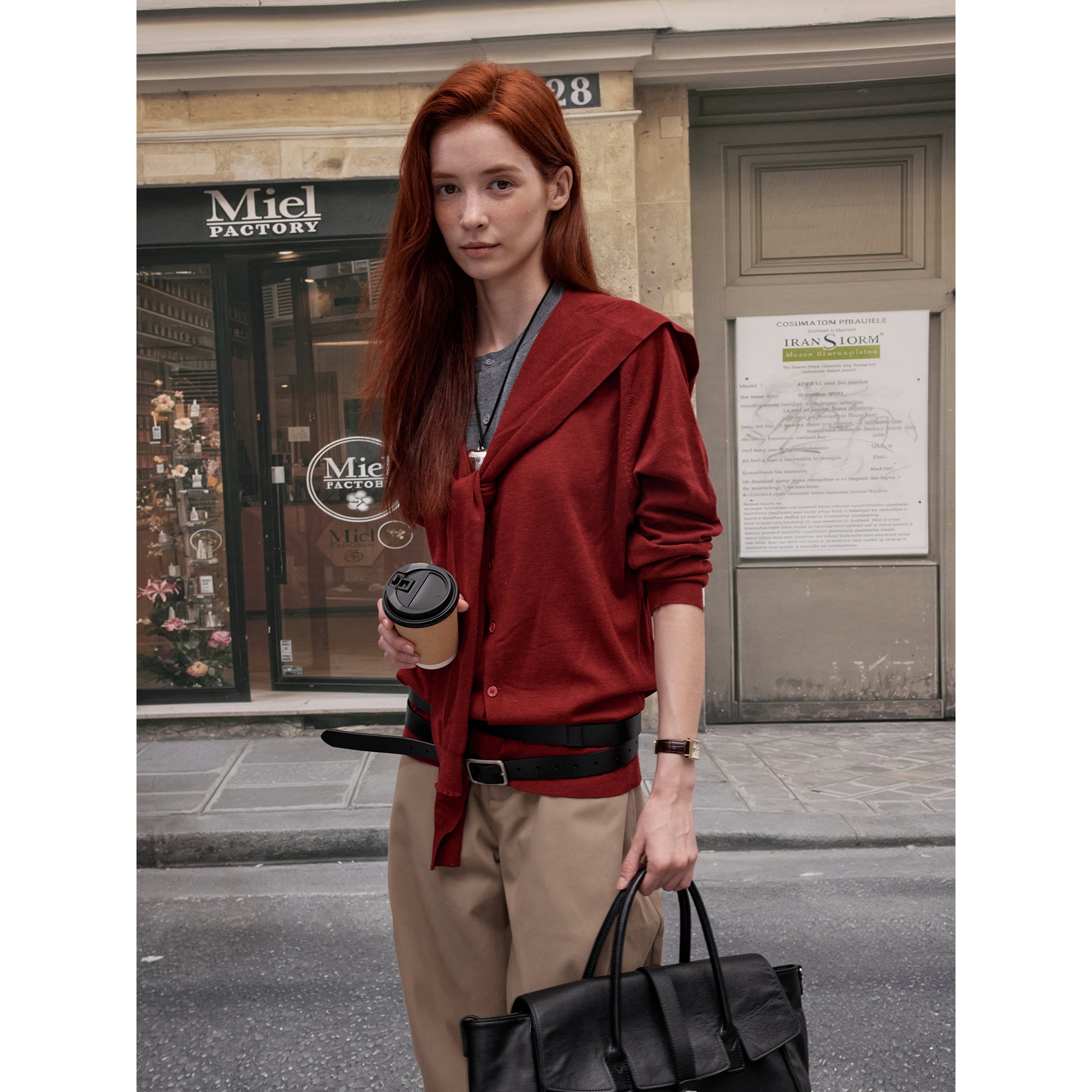 MADWITCH CAPE KNIT SWEATER #51157