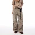 MADWITCH WASHED MULTI-POCKET CARGO PANTS #CK3635