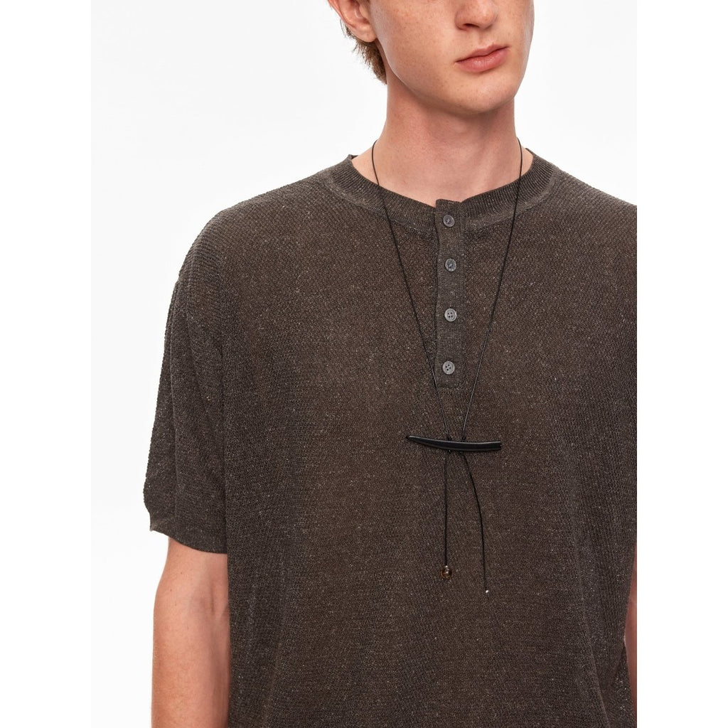 MADWITCH LINEN COOL KNIT TEE M367 - MadWitch Store