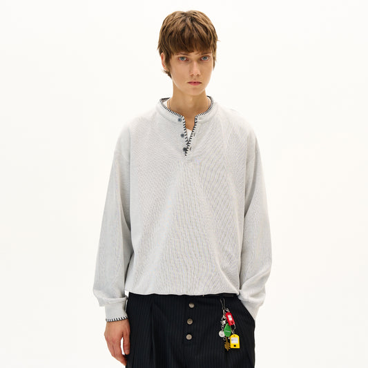 MADWITCH UNISEX RELAXED FIT CASUAL LONG SLEEVE #C258Q25