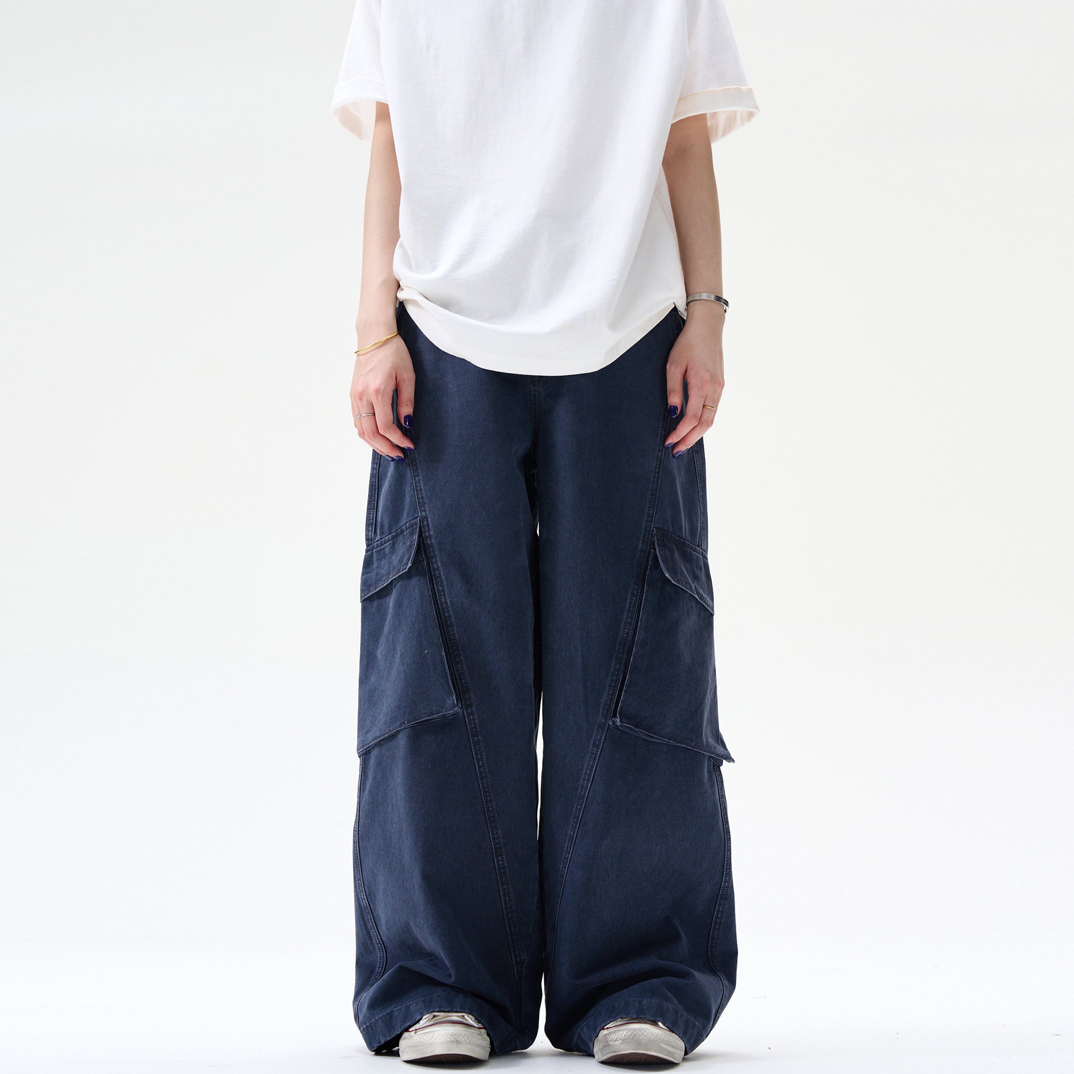 MADWITCH BIG POCKET CARGO PANTS #WHOA049