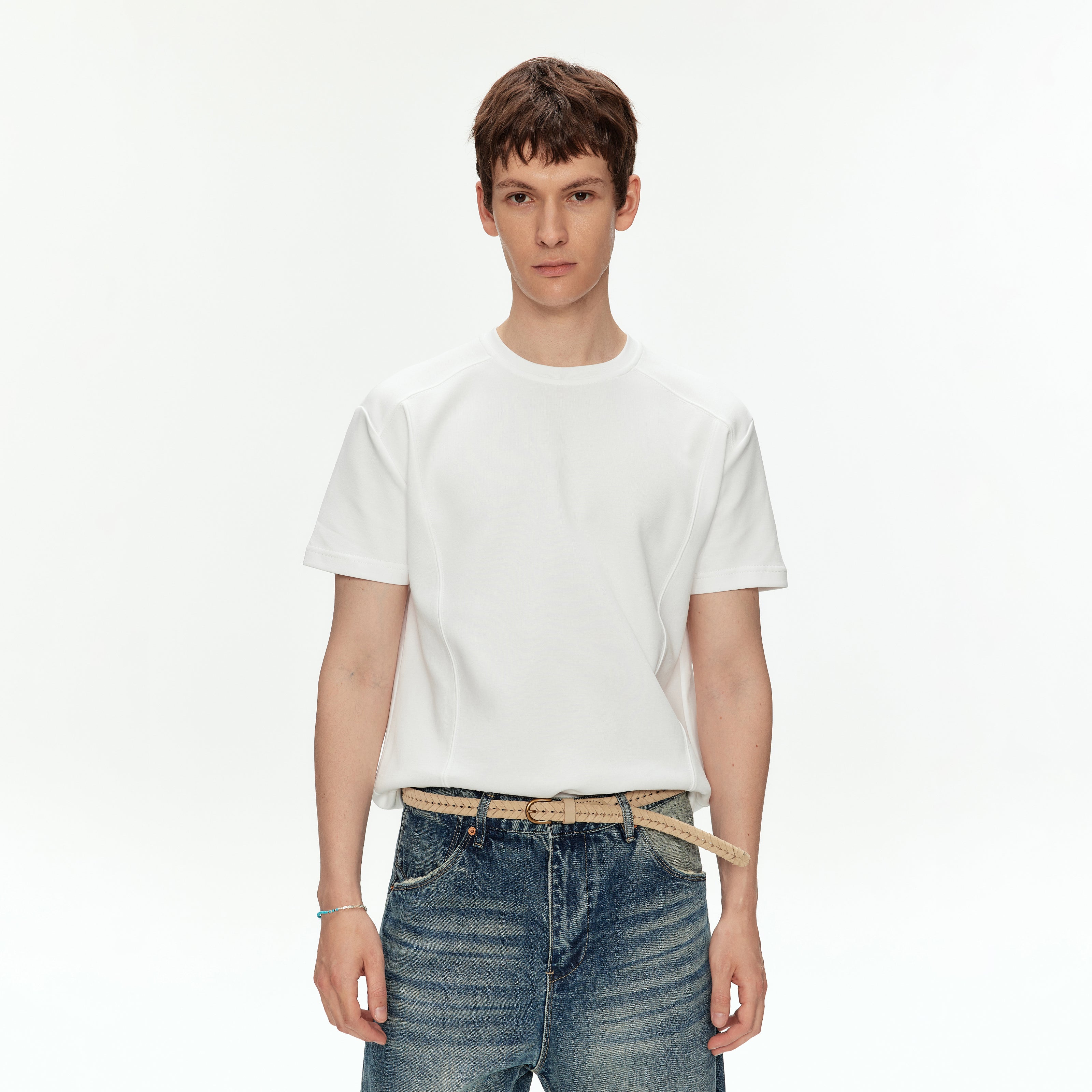 MADWITCH BASIC PANEL TEE #AW26048