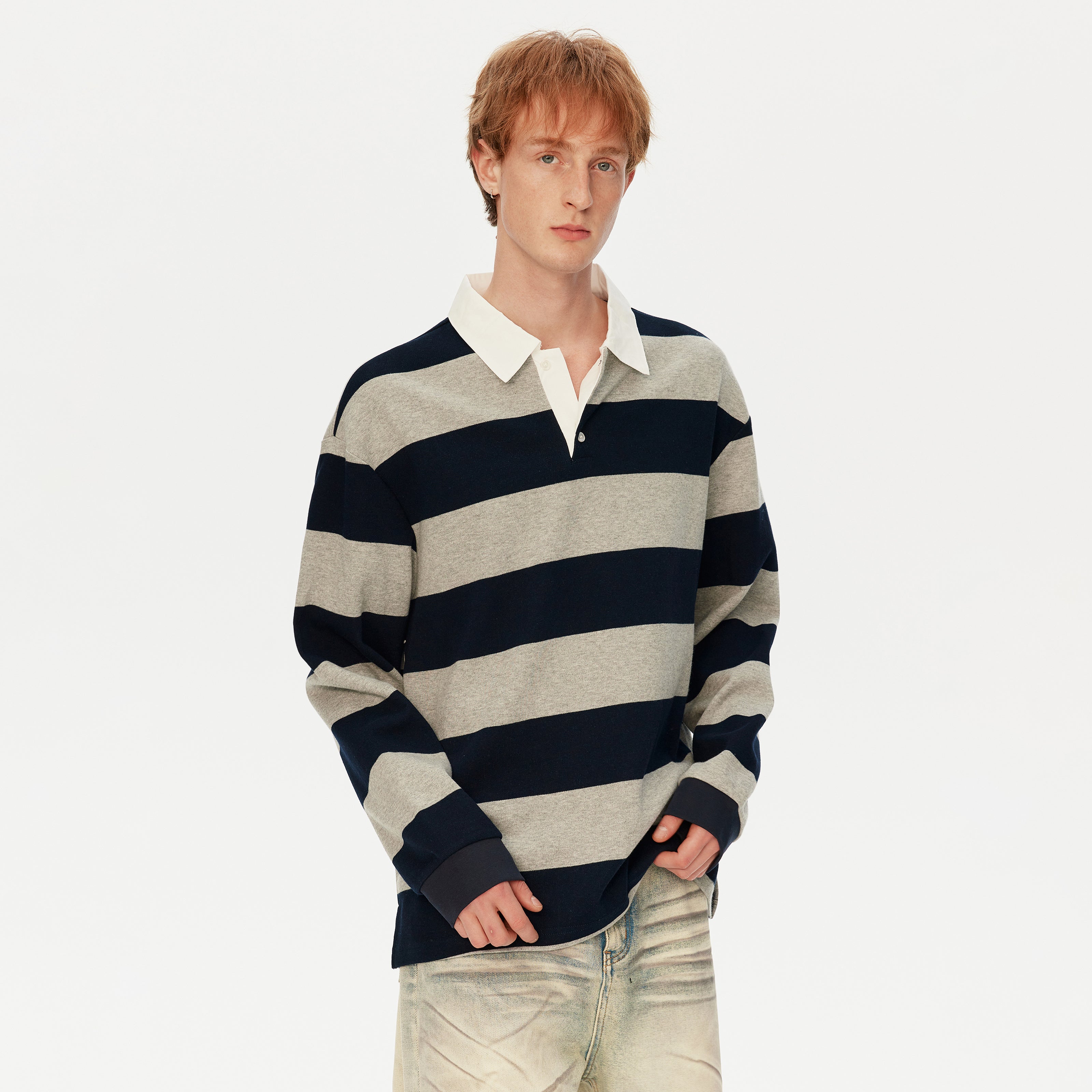 MADWITCH COLORBLOCK STRIPE TEE #26002