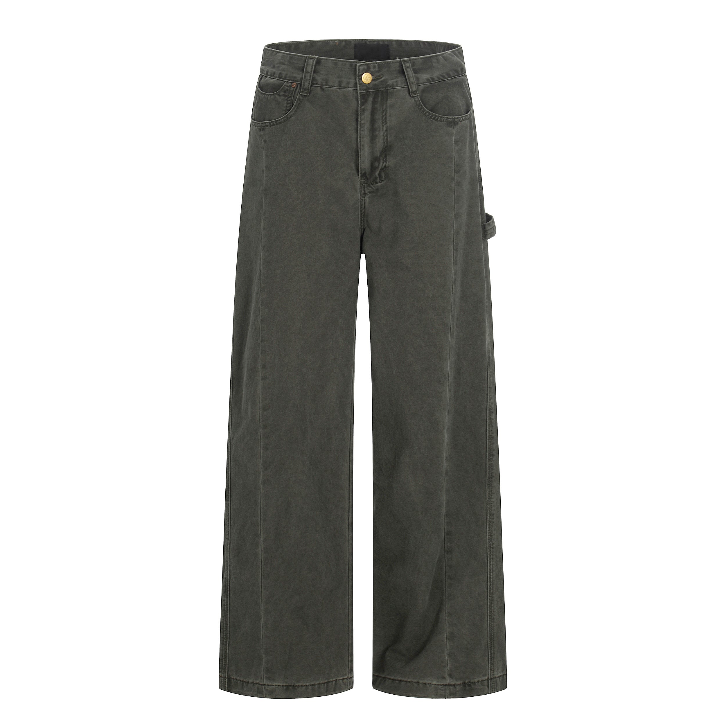 MADWITCH DECONSTRUCTED VINTAGE WORKWEAR JEANS #CK3590