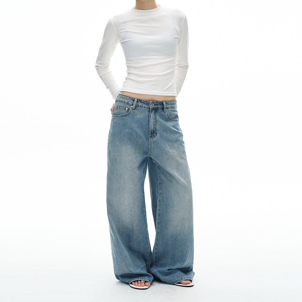 MADWITCH FADE STRAIGHT DENIM #GP9689