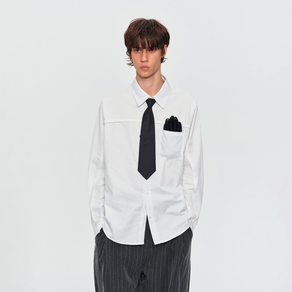 MADWITCH DECONSTRUCTED LOOSE SHIRT #RC151