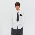 MADWITCH DECONSTRUCTED LOOSE SHIRT #RC151