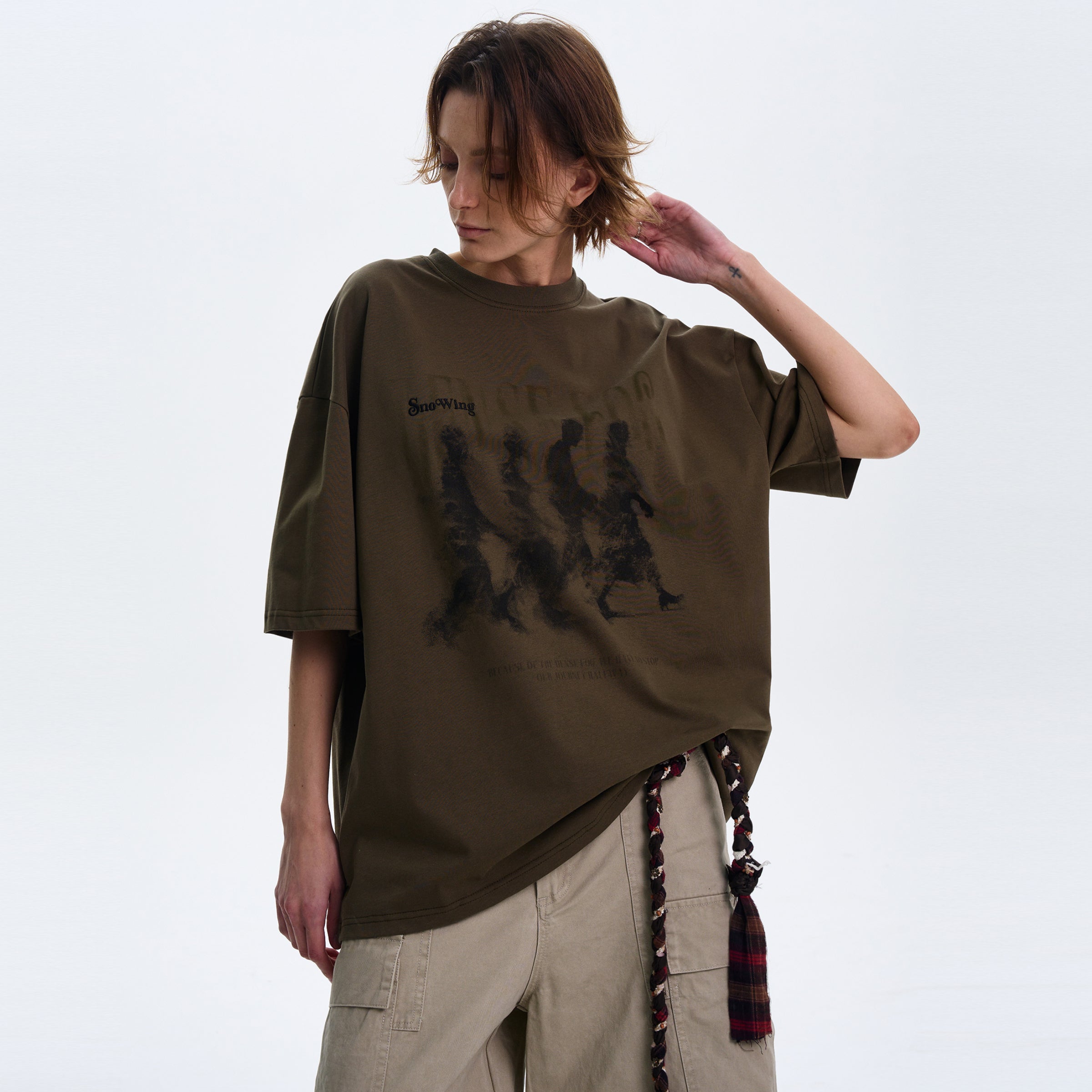 MADWITCH AMERICAN VINTAGE CASUAL T-SHIRT #324