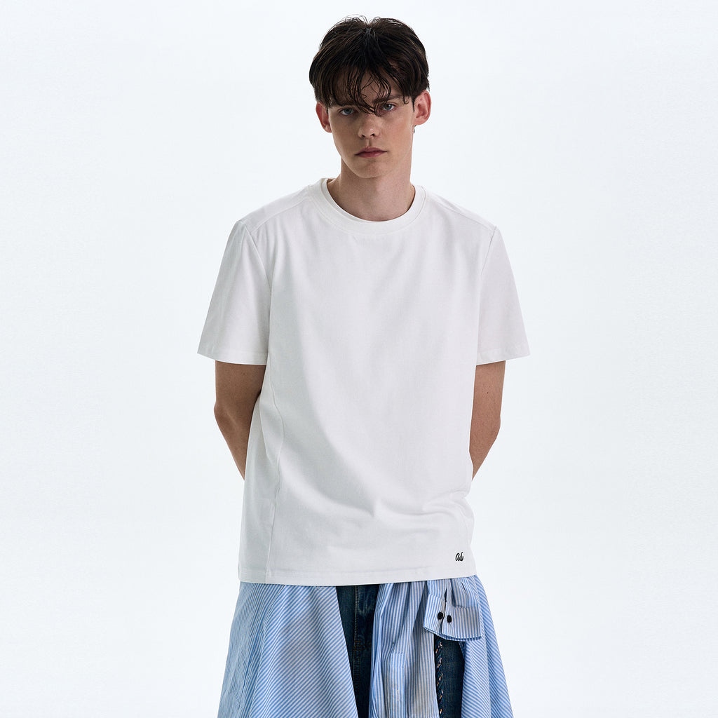 MADWITCH BOXY CREW NECK TEE #RT189