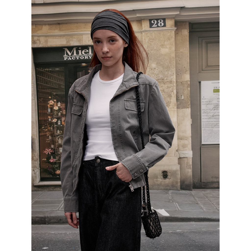 MADWITCH SLIMMING CROP WORKWEAR #C270Q25