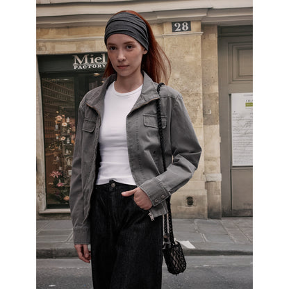 MADWITCH SLIMMING CROP WORKWEAR #C270Q25