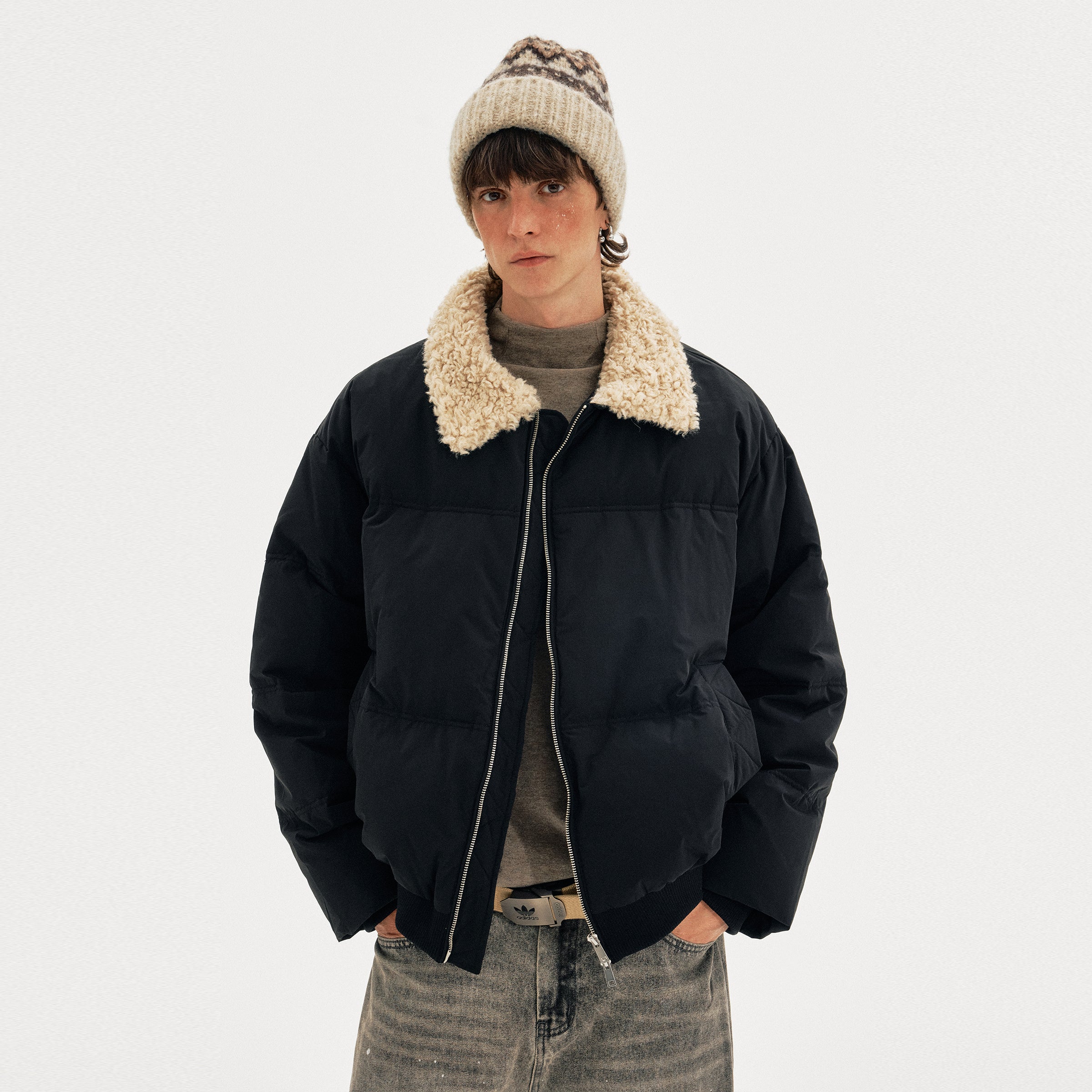 MADWITCH FLEECE PUFF PARKA #AB1127