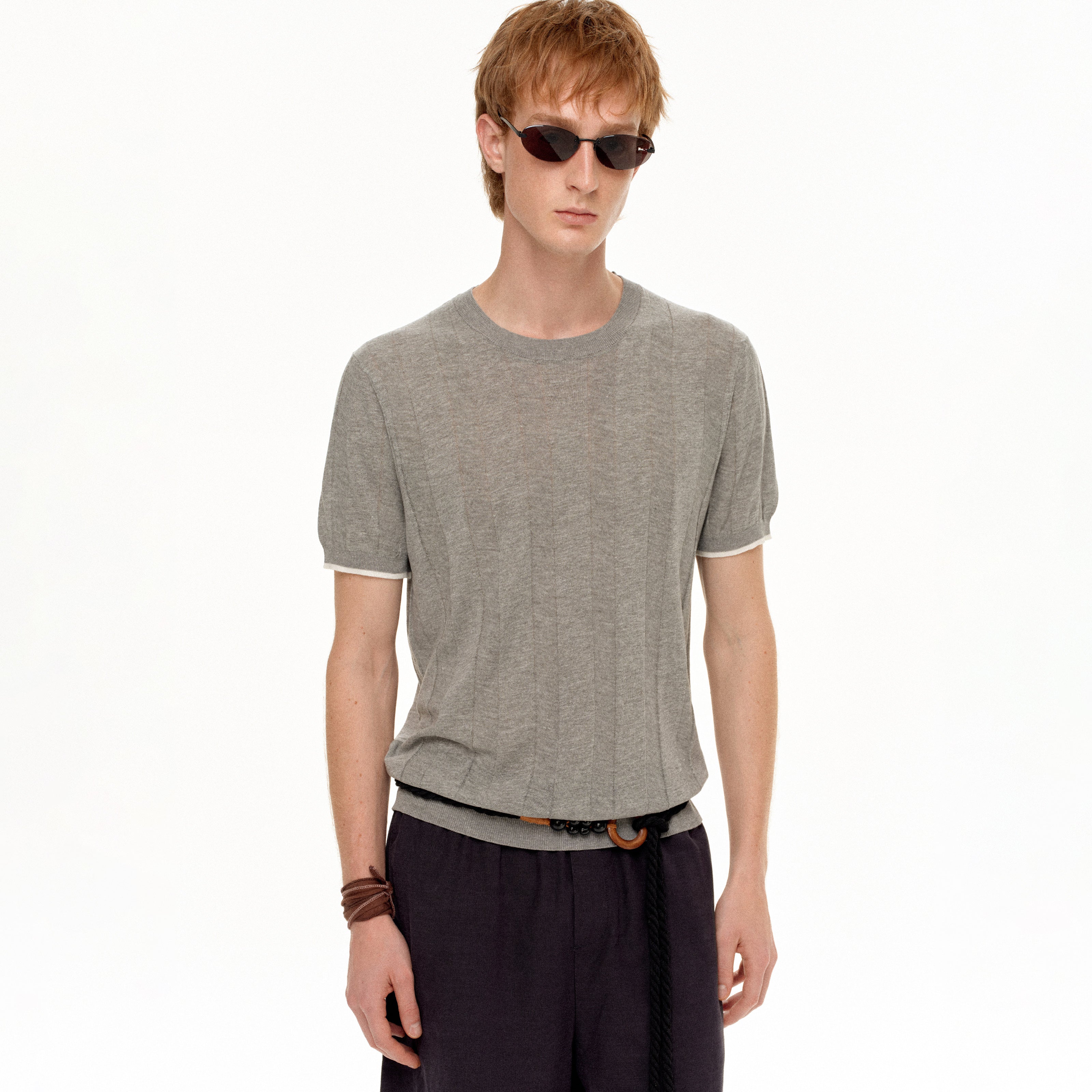 MADWITCH HERITAGE LINEN BLEND TEE #11896